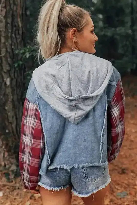 Denim jackets Tartan Tryst Denim Jacket