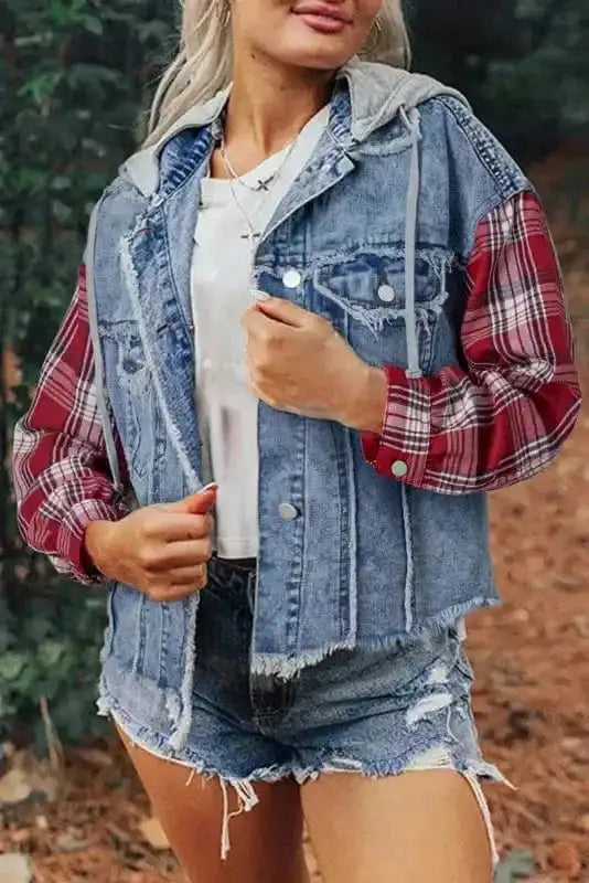 Denim jackets Tartan Tryst Denim Jacket