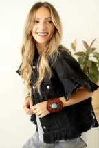 Denim Jackets Urban Fray Denim Jacket