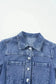 Denim Rompers Short Sleeve Denim Romper