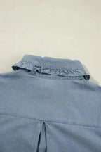Denim Shirts Smart-Casual Chambray Shirt