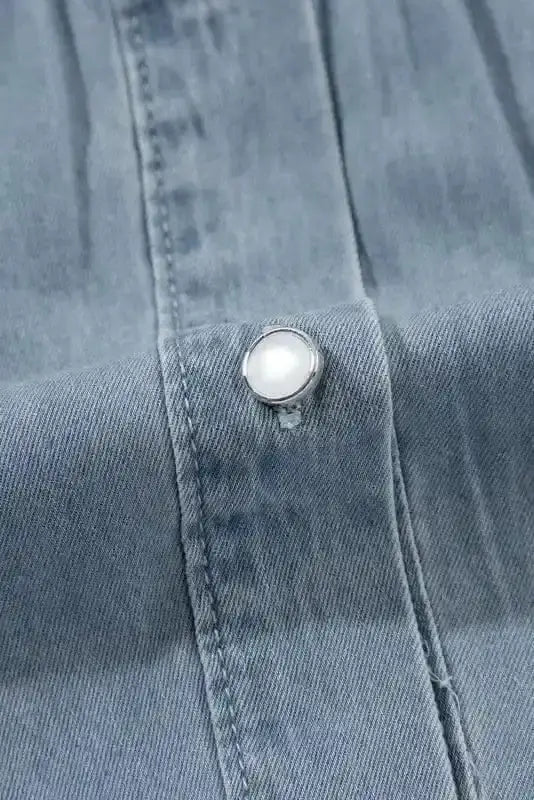 Denim Shirts Smart-Casual Chambray Shirt