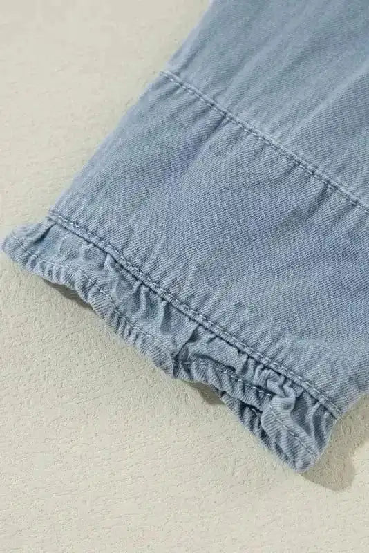 Denim Shirts Smart-Casual Chambray Shirt