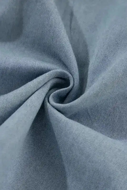 Denim Shirts Smart-Casual Chambray Shirt