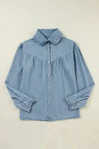 Denim Shirts Smart-Casual Chambray Shirt