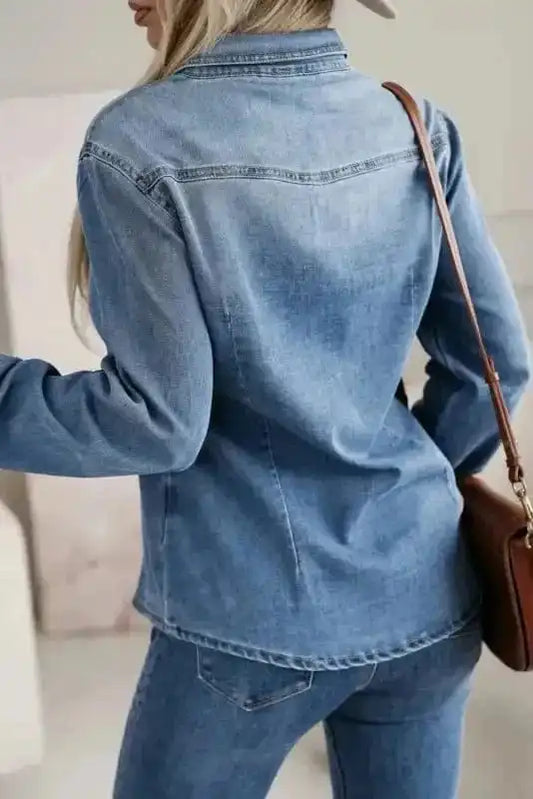 Denim Shirts Twilight Tailored Denim Shirt