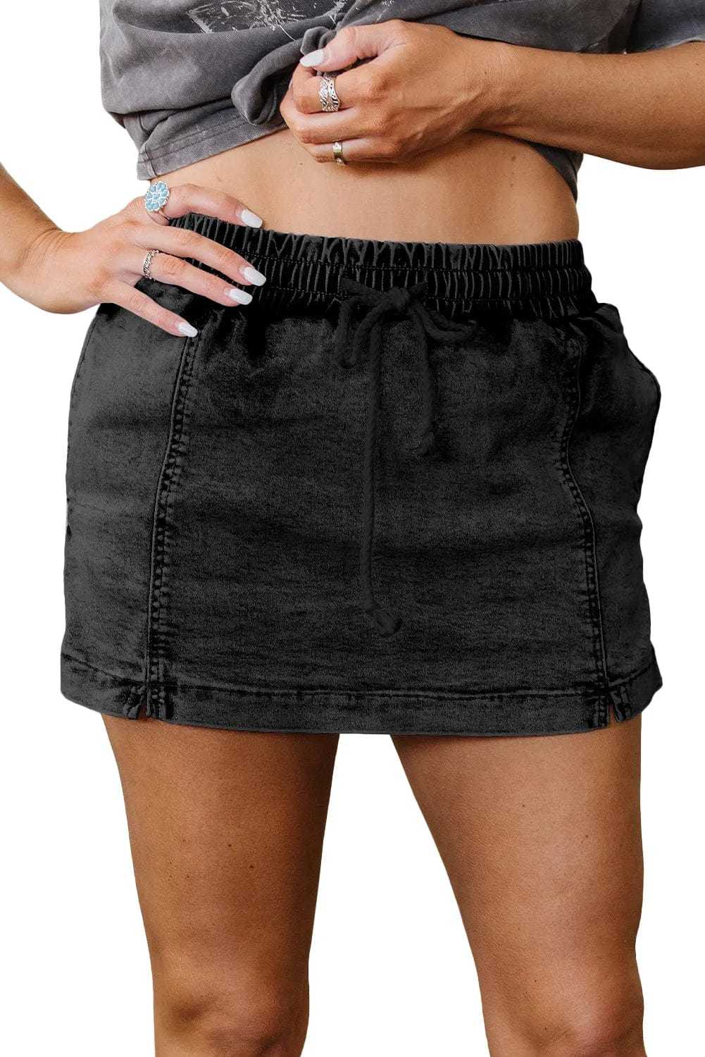 Denim Shorts Urban Chic Denim Skorts