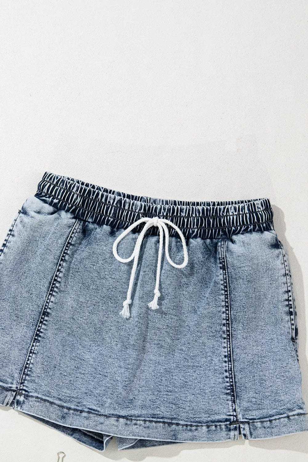 Denim Shorts Urban Chic Denim Skorts
