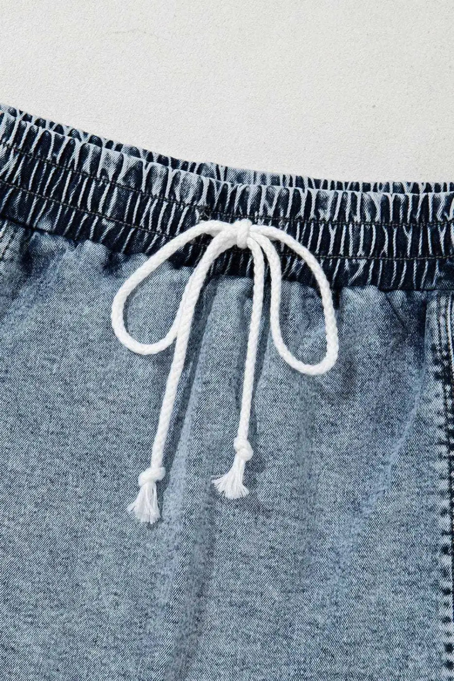 Denim Shorts Urban Chic Denim Skorts