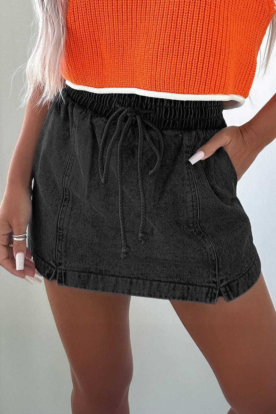 Denim Shorts Urban Chic Denim Skorts