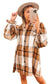 Dresses Fashionfitz Ruffled Sleeve Shirt Dress – Trendy Style