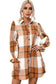 Dresses Fashionfitz Ruffled Sleeve Shirt Dress – Trendy Style