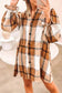 Dresses Fashionfitz Ruffled Sleeve Shirt Dress – Trendy Style