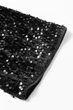 Evening Dresses Glamour Sequin Mini Dress – Knot & Cutout