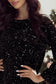 Evening Dresses Glamour Sequin Mini Dress – Knot & Cutout