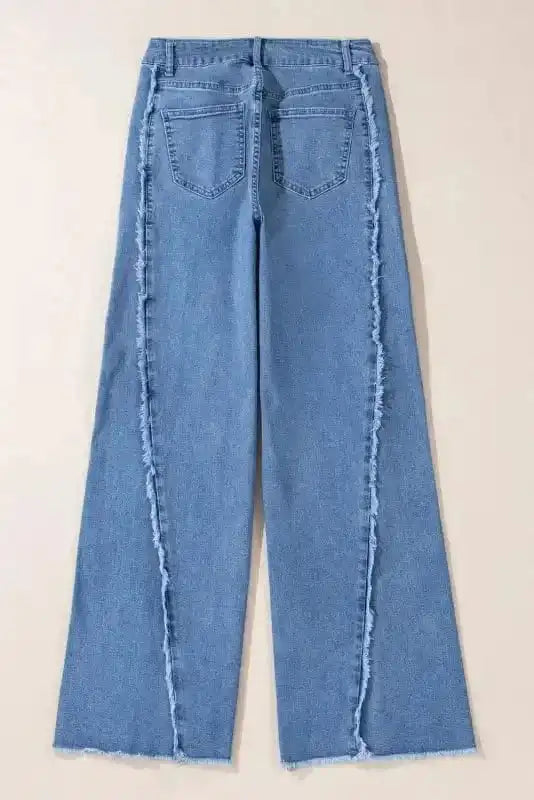 Flared Jeans Boho Hem Bell Bottom Jeans