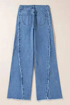 Flared Jeans Boho Hem Bell Bottom Jeans