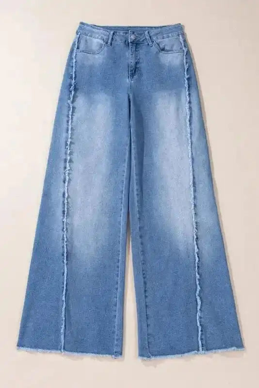 Flared Jeans Boho Hem Bell Bottom Jeans