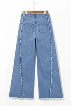 Flared Jeans Boho Hem Bell Bottom Jeans