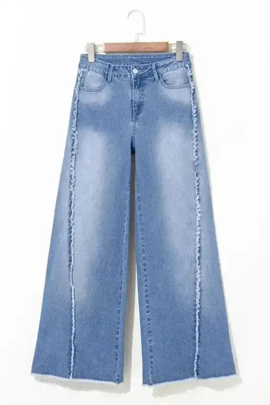 Flared Jeans Boho Hem Bell Bottom Jeans