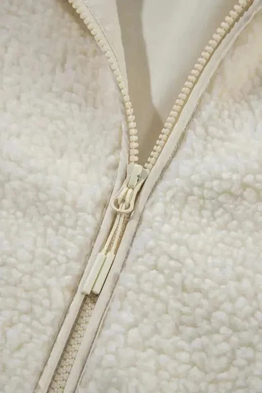 Fleece Jackets Cozy Fleece Hooded Jacket