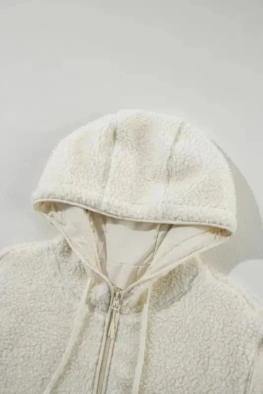 Fleece Jackets Cozy Fleece Hooded Jacket