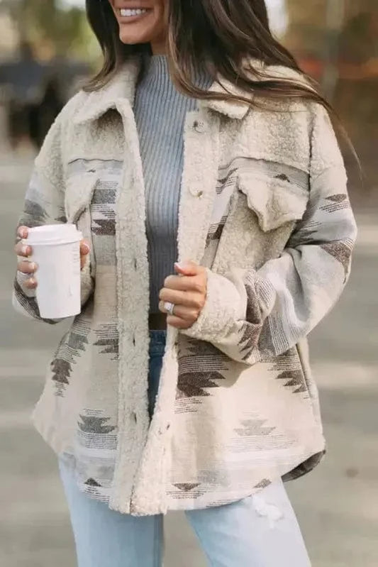 Fleece Jackets Khaki / S / 100%Polyester Frontier Fleece Fusion Coat