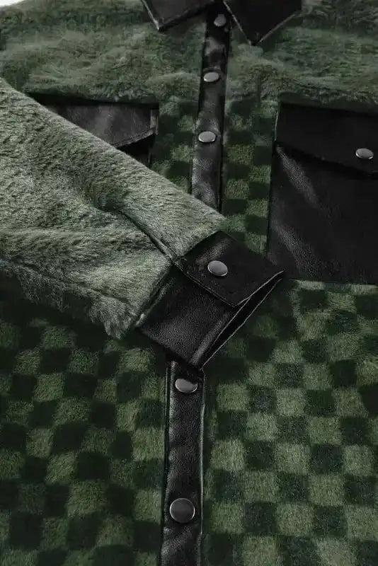 Fleece Jackets Lattice Leisure Fleece Jacket