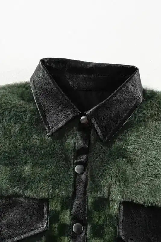 Fleece Jackets Lattice Leisure Fleece Jacket