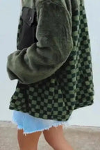 Fleece Jackets Lattice Leisure Fleece Jacket