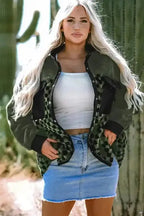 Fleece Jackets Lattice Leisure Fleece Jacket