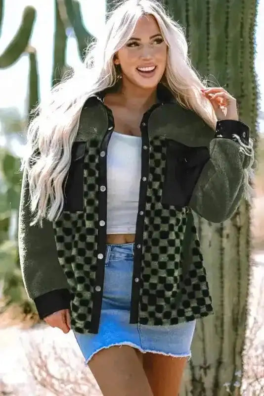 Fleece Jackets Vineyard Green / S / 100%Polyester Lattice Leisure Fleece Jacket