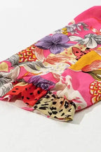 Floral Blouses Blooming Silhouette Bubble Blouse