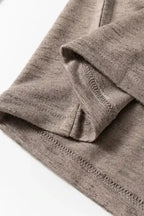 Floral Blouses Blossom Henley Top with Flared Sleeves