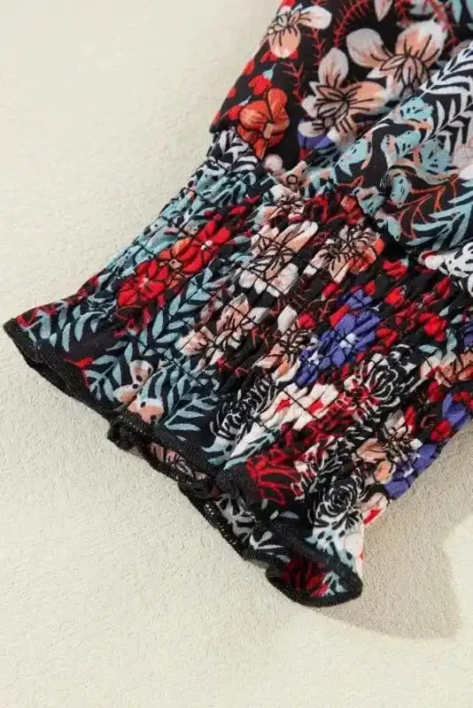 Floral Blouses Bluebell Sheer Sleeve Blouse