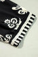 Floral Blouses Boho Chic Geometric Blouse - Black