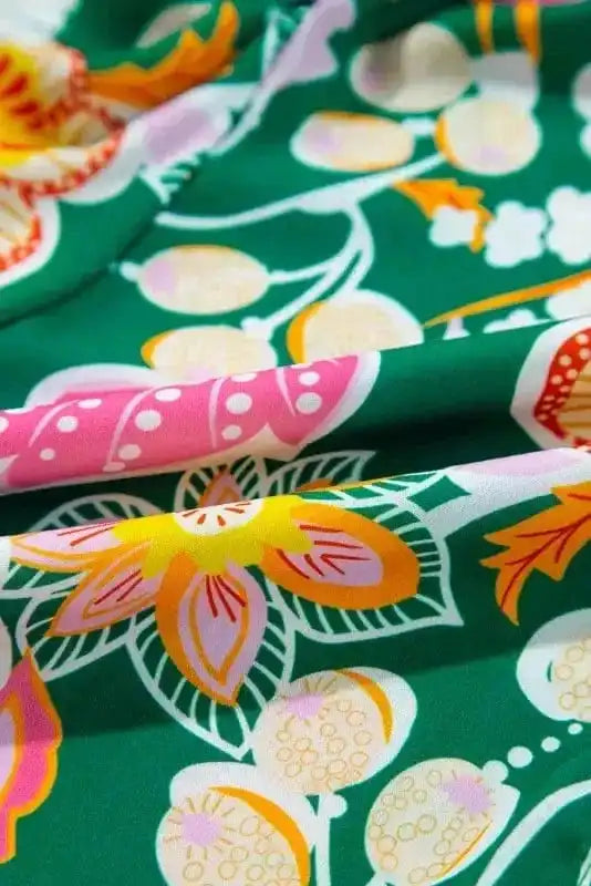 Floral Blouses Daisy Delight Peplum Blouse