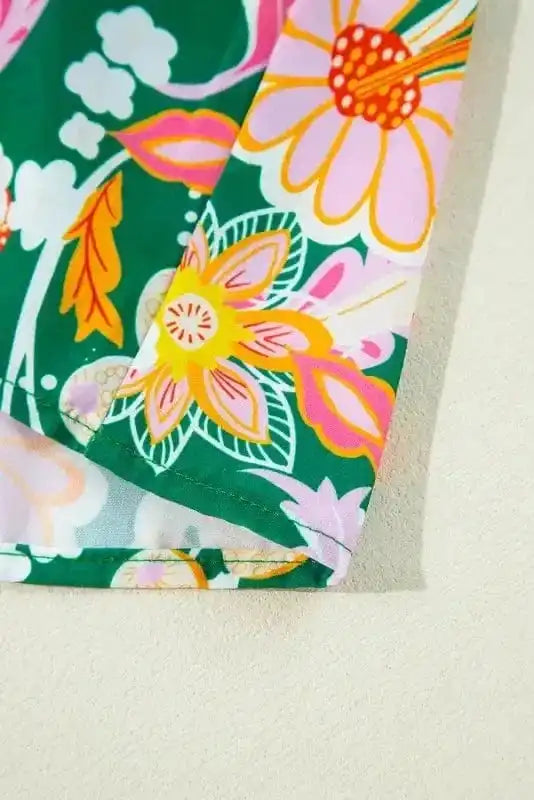 Floral Blouses Daisy Delight Peplum Blouse