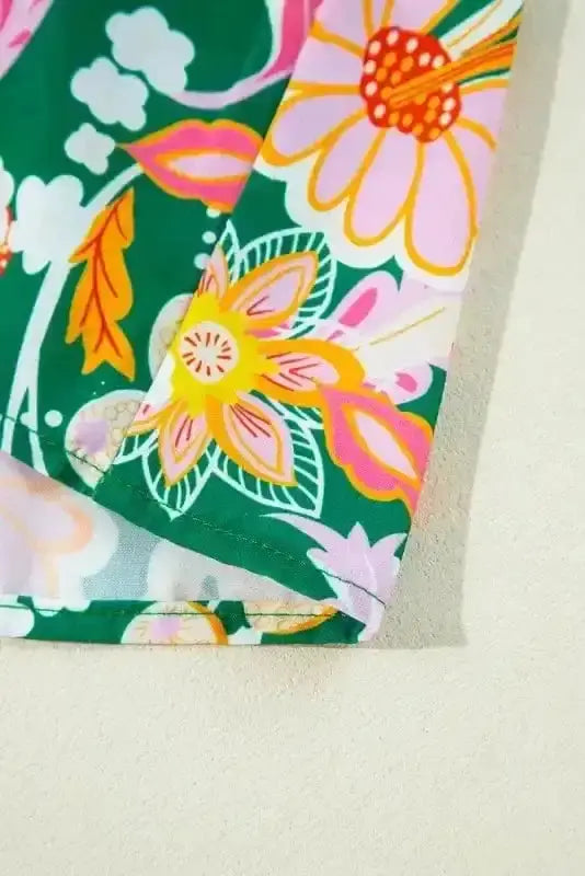 Floral Blouses Daisy Delight Peplum Blouse