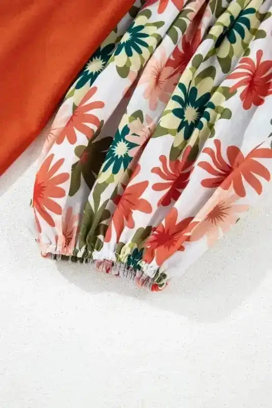 Floral Blouses Desert Blossom Puff Sleeve Blouse