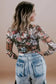 Floral Blouses Fleur Sophistication Mesh Top