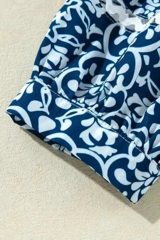 Floral Blouses Floral Cascade Comfort Shirt