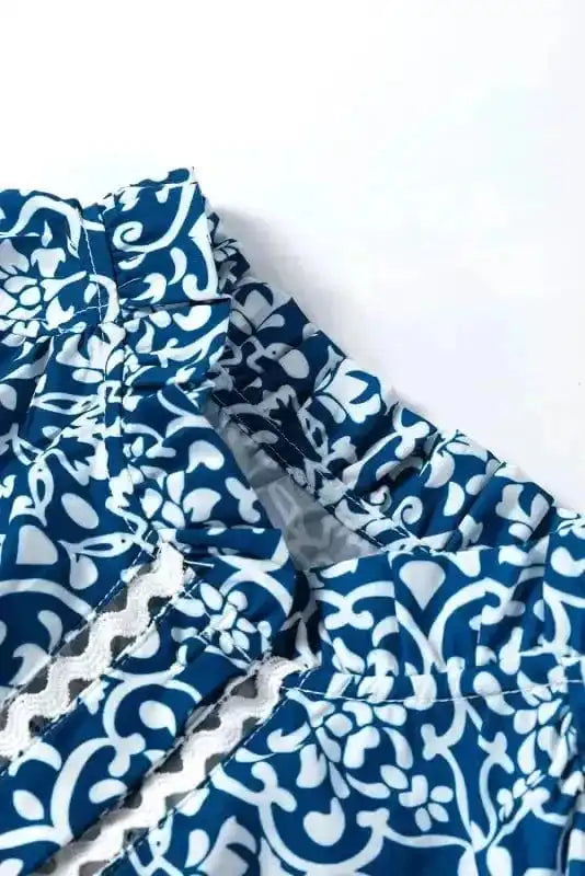 Floral Blouses Floral Cascade Comfort Shirt