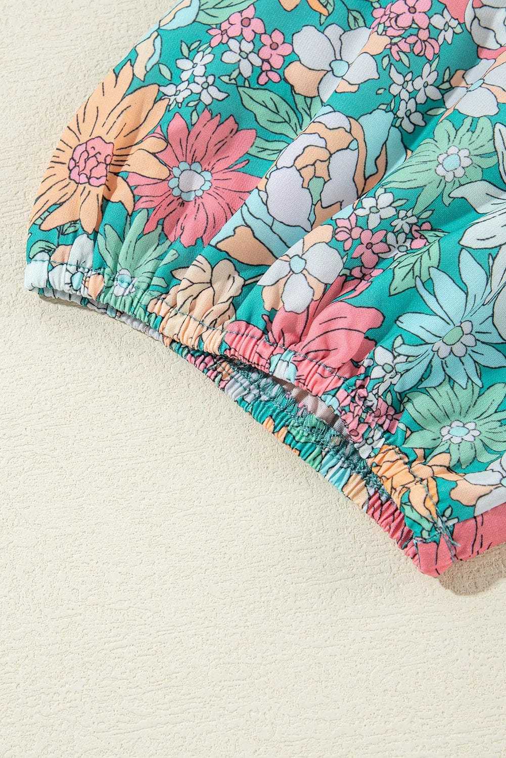 Floral Blouses Floral Fantasy Puff Blouse