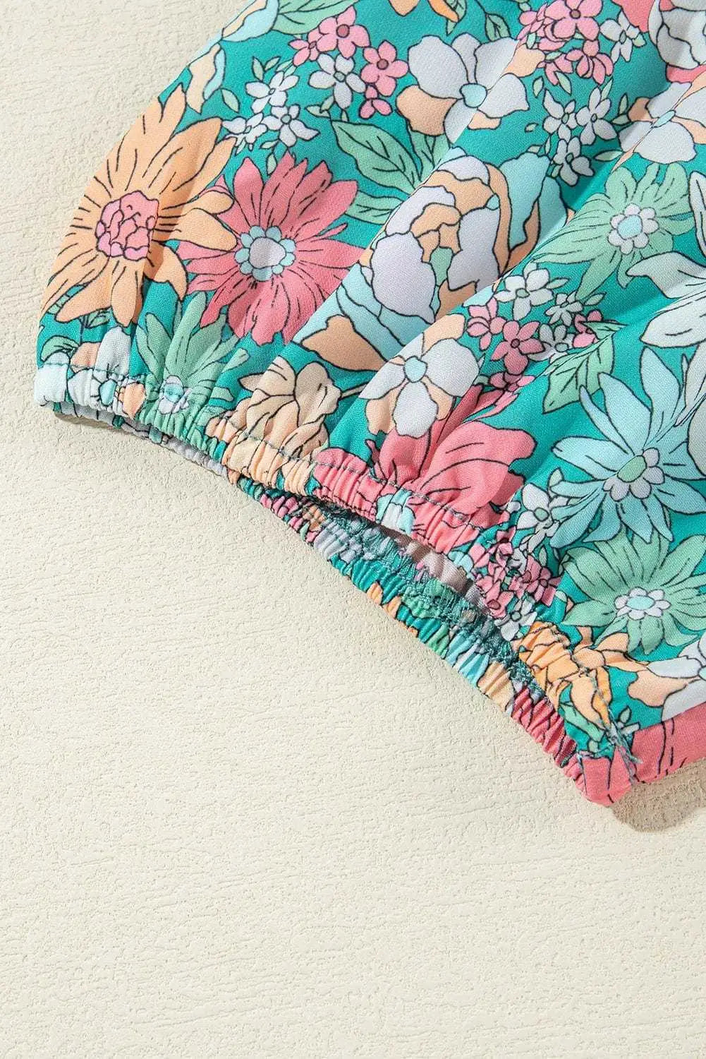 Floral Blouses Floral Fantasy Puff Blouse