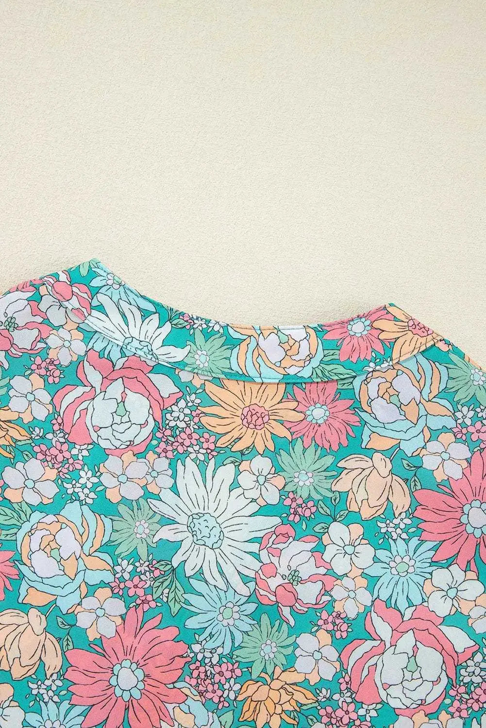 Floral Blouses Floral Fantasy Puff Blouse