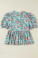 Floral Blouses Floral Fantasy Puff Blouse
