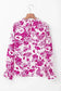 Floral Blouses Floral Finesse Keyhole-Back Blouse
