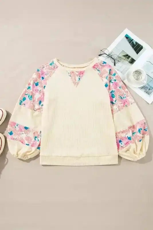 Floral Blouses Floral Fresco Artisan Blouse