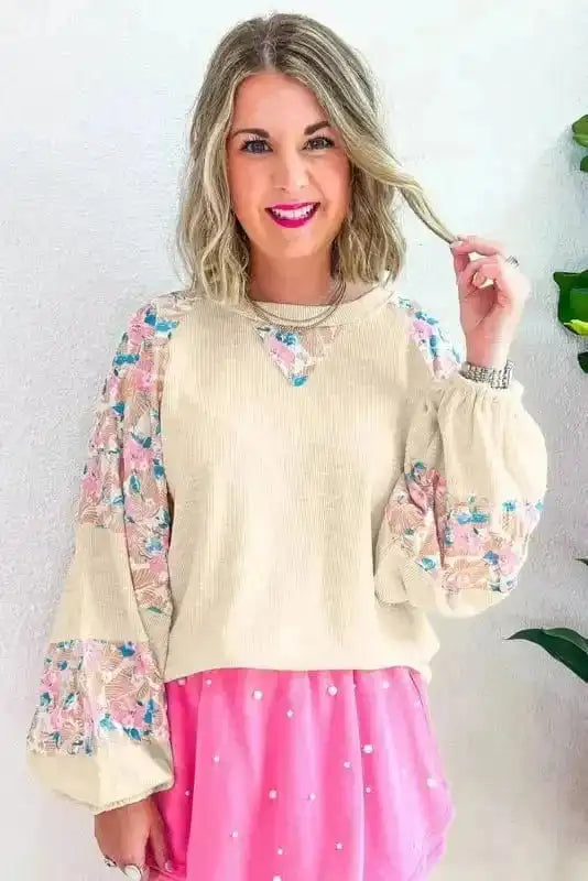 Floral Blouses Floral Fresco Artisan Blouse